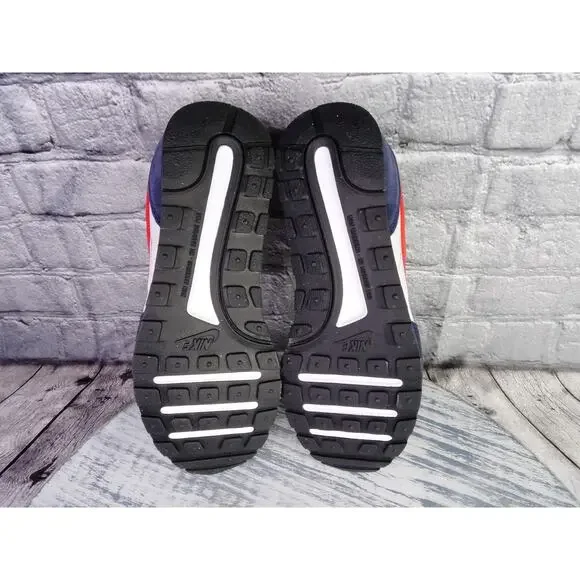 Nike MD Valiant GS Midnight Navy/Picante Red Youth 6.5Y Women 8 New in Box - Picture 10 of 13